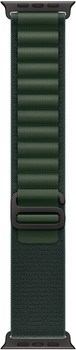 Ремінець Apple AlpineLoop Black Titanium Finish для Apple Watch 49mm Dark Green Large (APL_MYPT3)