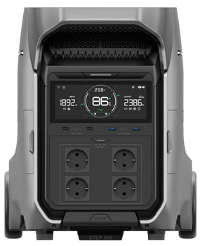 Зарядна станція EcoFlow Delta Pro 3 / 4000 Вт / 4096 Вт⋅год / LiFePO4 (EFDELTAPRO3-EU-Cbox)