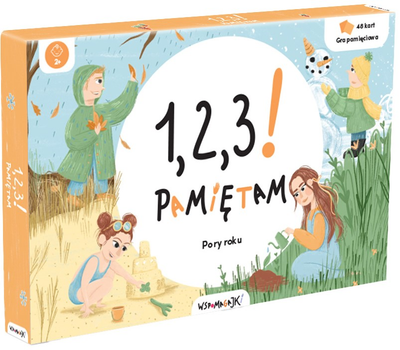 Настільна гра Smart Kids Помічники 1 2 3! Я пам'ятаю пори року (версія польська)(5903678023546)