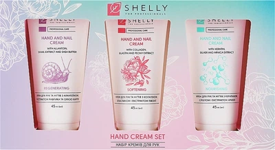 Набор кремов для рук - Shelly Hand Cream Set (h/cr/3x45ml) Набор кремов для рук (1186271-197060521-2)