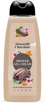 Гель-крем для душа "Almond & chocolate" - Liora Almond & Chocolate Shower Gel 430g (1277594-1796363481-2)