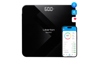 Весы напольные Liberton LBS-0818 Smart 180 кг черные