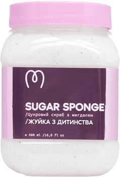 Цукровий скраб з мигдалем "Жуйка з дитинства" - Mary Babe Sugar Sponge 500g (1273565-1442553070-2)