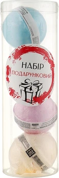 Набор бомбочек для ванны в тубусе - Geyser (bath bomb/4x75g) Набор бомбочек для ванны в тубусе (946815-306920008-2)