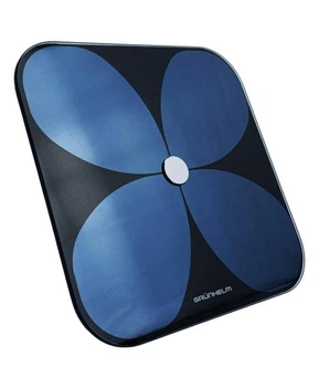 Смарт-весы напольные GRUNHELM BES-31BI стеклянные до 180 кг Черный