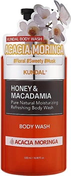 Гель для душа "Благоухающая акация" - Kundal Honey & Macadamia Body Wash Acacia Moringa 500ml (1291960-1953278930-2)