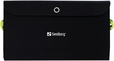 Powerbank Sandberg 10000 mAh 21W Solar Black (5705730420559)