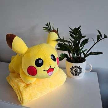 Плед с игрушкой "Pikachu" 100*160