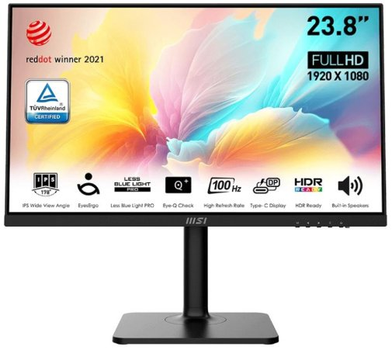 Монитор 23.8 дюймов MSI Modern (MD2412P)