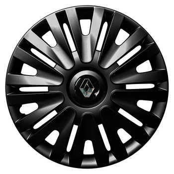Колпаки Jawoplast Alpha Black R15 Renault (Комплект 4 шт.)