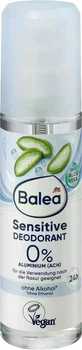 Balea Sensitive Deo-Spray 75 мл 24 год захисту, пантенол для чутливої шкіри