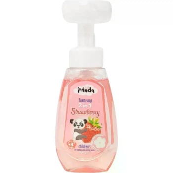 Small Panda Strawberry Дитяча мило-пінка 300 мл гіпоалергенна
