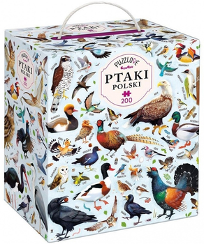 Puzzle CzuCzu Puzzlove Ptaki polski 200 elementów 493204 (5902983493204)