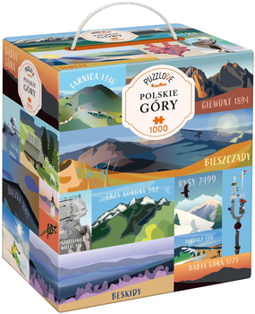 Puzzle CzuCzu Puzzlove Polskie góry 1000 elementów 493839 (5902983493839)