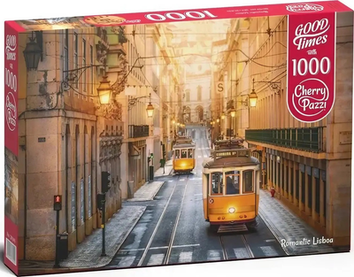 Puzzle CherryPazzi Romantic Lisboa 1000 elementów 30509 (5903728730509)