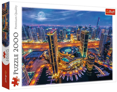 Puzzle Trefl Premium Quality Światła Dubaju 2000 elementów 27094 (5900511270945)