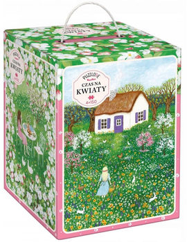 Zestaw puzzli CzuCzu Puzzlove Czas na kwiaty 4 x 150 elementów 493822 (5902983493822)