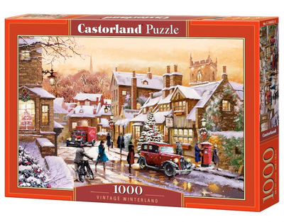 Puzzle Castorland Vintage winterland 1000 elementów C-104802-2 (5904438104802)