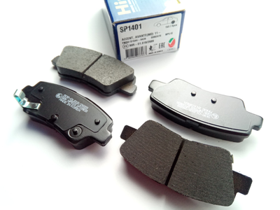 Колодки задние тормозные Elantra 11-; Hi-Q (SP1401) (58302-3XA30)