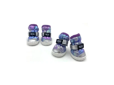 Взуття для собак Pet DOG Teddy shoes розмір L Фіолетовий