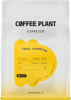 Кава в зернах Coffee Plant Tonic Espresso Blend 250 г (5904800243115)