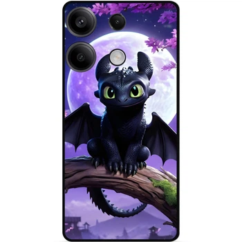 Силиконовый чехол бампер Candy для Infinix Note 40 Pro (X6850) с рисунком Как приручить дракона 4