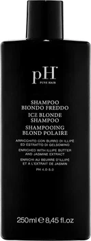 Шампунь для поддержания холодных оттенков блонда pH Laboratories Ice Blonde Shampoo 250 мл для деликатного очищения устранения желтизны мягкости эластичности и блеска волос