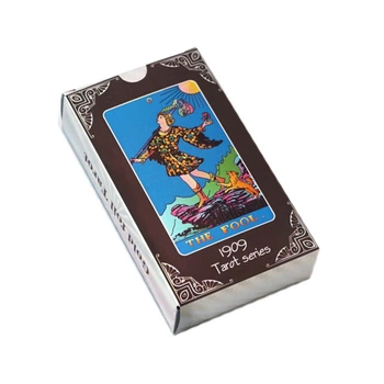 Карти Таро Уейта пластикові в яскравому дизайні Waite's Tarot Cards Класичні карти таро для початківців