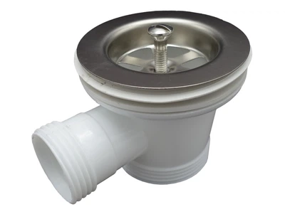 Выпуск MILLZ резьбовой 11/2" сетка н/ж Ø70мм с переливом NS1007PP07