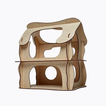 Домик для кукол «Hobbit» для LOL NaNaSHOP (N122115) натуральный