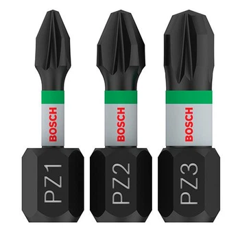 Набір ударних біт Bosch PRO Impact Pz 1/4" 3 шт. (2608522471)