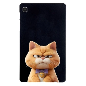 Защитный чехол Deexe Animal Series для Samsung Galaxy Tab A7 Lite (T220/T225) - Garfield Cat