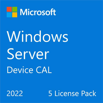 Примірник ПЗ Microsoft Windows Server 2022 CAL 5 Device рос, ОЕМ без носія (R18-06439)
