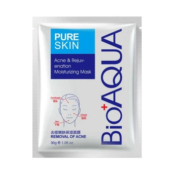 Тканевая маска от акне BIOAQUA Pure Skin Acne & Rejuvenation