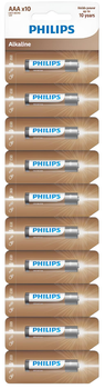 Baterie Philips LR03AL10S/10 10 szt (4895229113497)