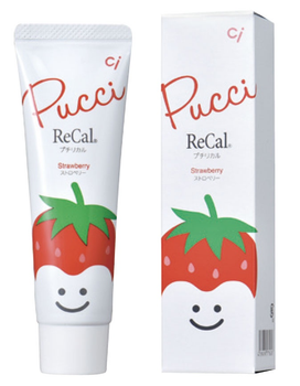 Зубная паста Ci medical Nano Pucci ReCal Strawberry 50 мл (4589898171628)