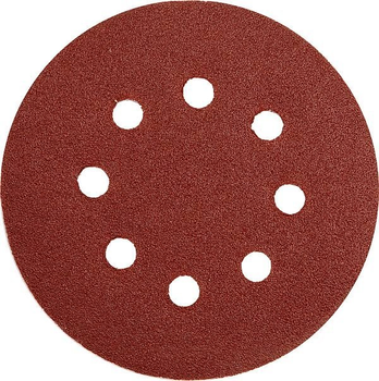 Papier ścierny Yato 8 otworów na rzepy P80 5 szt YT83453 (5906083834530)
