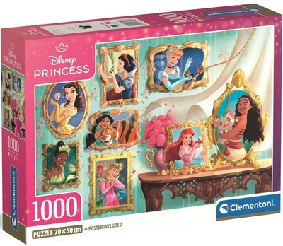 Puzzle Clementoni Disney Princess 1000 elementów 37046 (8005125370467)