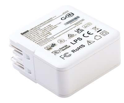 Zasilacz biurkowy uniwersalny Sunny TYPE C 60 5V/3A 9V/3A 12V/3A 15V/3A 20V/3A White (SYS1621-UAW-T2)