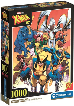 Puzzle Clementoni Marvel X-Men 1000 elementów 37066 (8005125370665)