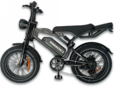 Електровелосипед фетбайк Crosser E-777 (48V/500W/15Ah) - Чорно-зелений