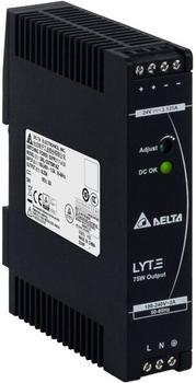 Zasilacz na szynę DIN Delta 75W, 12V, 6.25A (DRL-12V75W1AZ) (5902135134689)