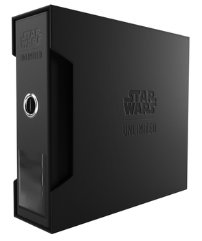Сегрегатор для карток Gamegenic: Star Wars Unlimited Card Game - Premium Cardport XL - Slipcase Ring Binder 24-Pocket - Black GGS33010ML (4251715417430)