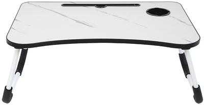 Столик для ноутбука Fabrika Marble White (FK-W24011)