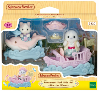 Zestaw figurek Sylvanian Families Amusement Park Ride Set - Ride the Waves SLV5820 (5054131058206)