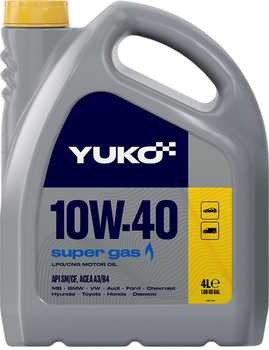 Моторное масло Yuko Super Gas 10w-40