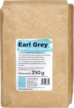 Herbata sypana Long Man Tea Earl Grey czarna 250 g (5903299988309)
