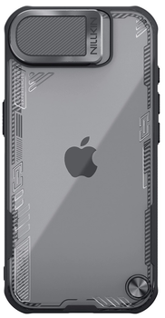 Etui Nillkin Iceblade Prop z oslona obiektywu i podstawka na Apple iPhone 16e Black (6902048296329)