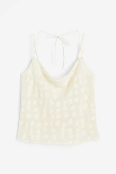 Майка H&M XS молочний 24071157036