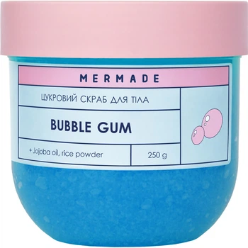 Скраб для тіла Mermade Bubble Gum Цукровий 250 г (4820241303694)